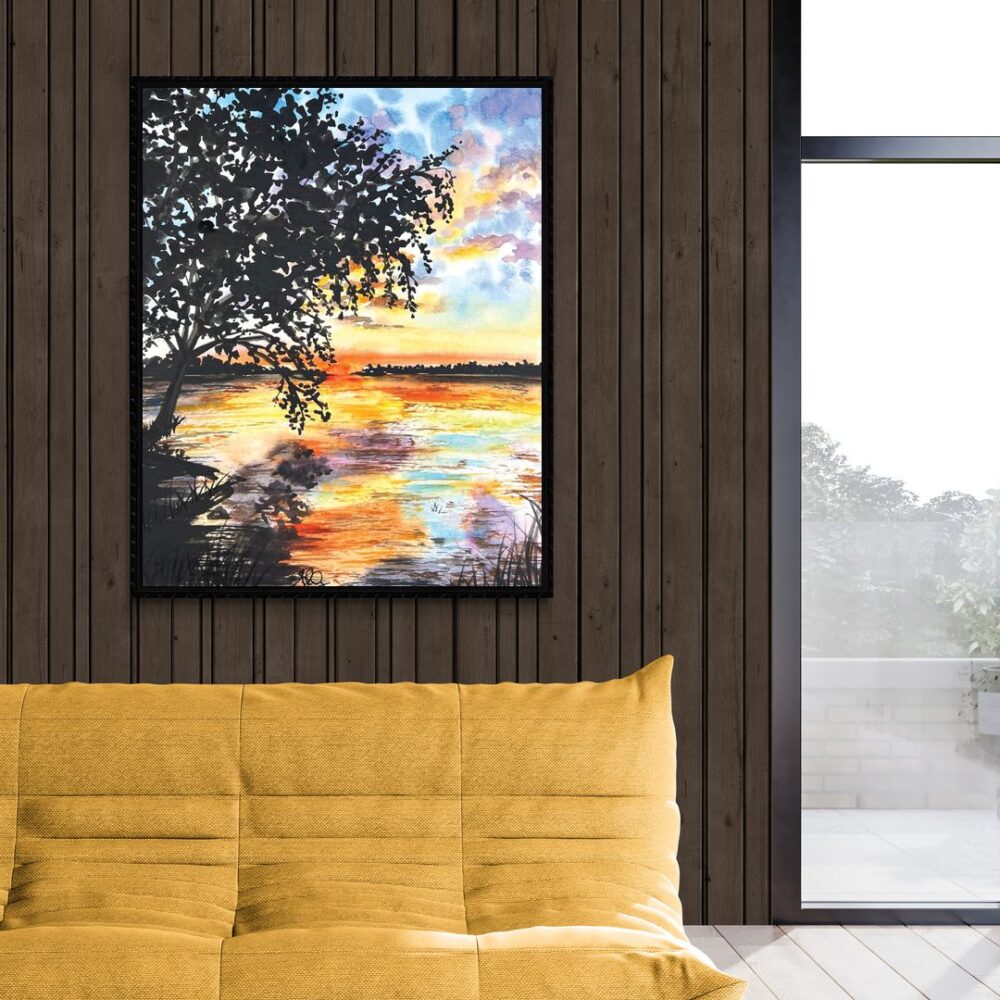 Sunset at the Lake